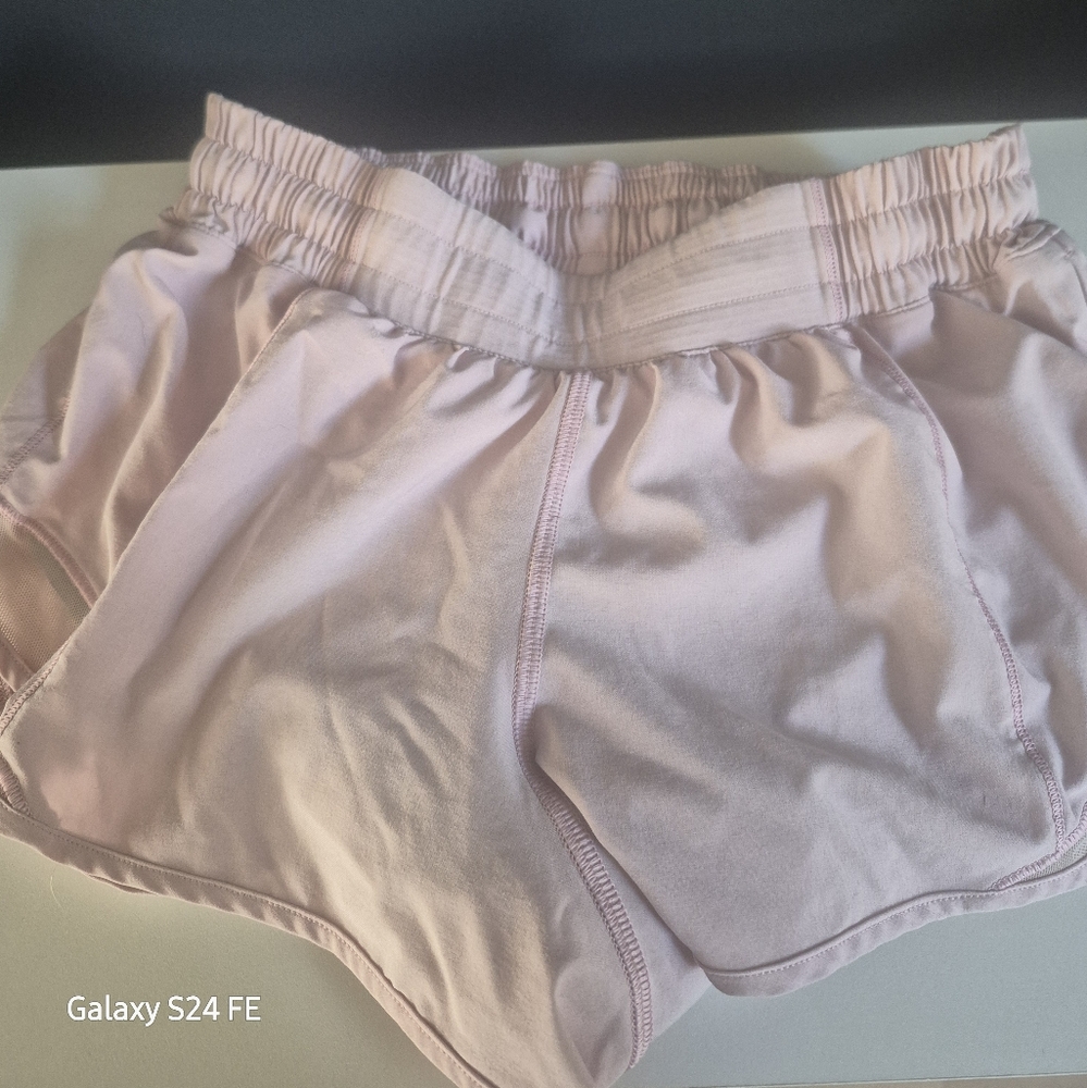 Lululemon Athletica Light Pink Athletic Shorts - Picture 1 of 3